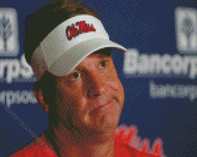 Lane Kiffin Face Diamond Painting