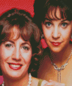 Laverne And Shirley Diamond Painting