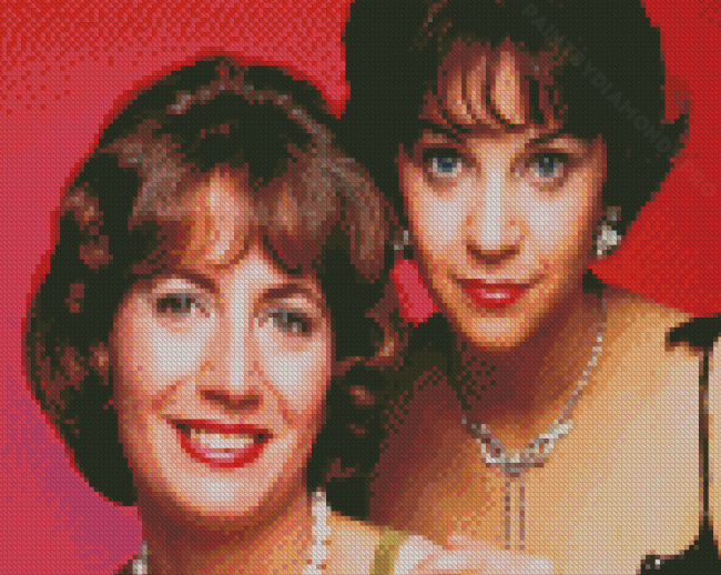 Laverne And Shirley Diamond Painting