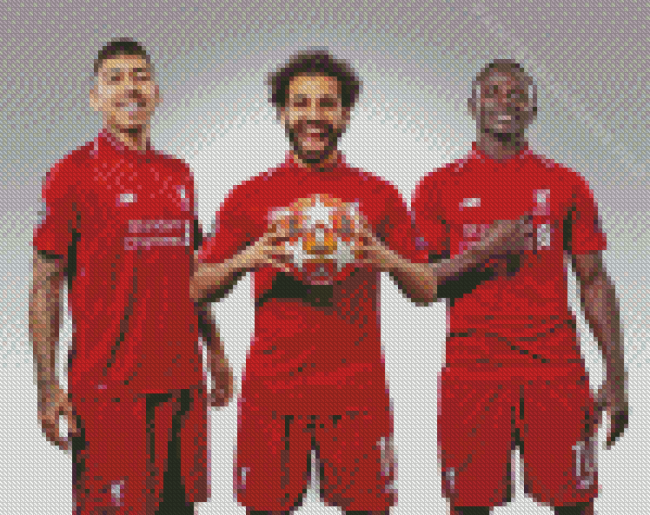 Liverpool Players Diamond Painting