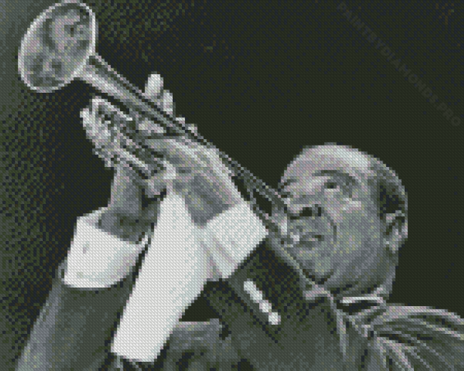 Louis Armstrong Diamond Painting