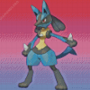 Lucario Pokemon Diamond Painting