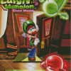 Luigis Mansion Dark Moon Game Diamond Painting