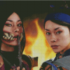 Mileena And Kitana Characters Diamond Painting