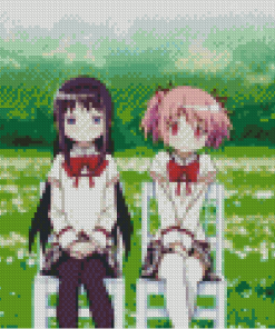 Madoka Magica Diamond Painting