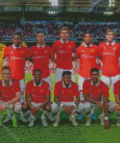 Manchester United FC Team Diamond Player