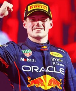 Max Verstappen Diamond Painting