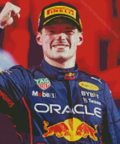 Max Verstappen Diamond Painting