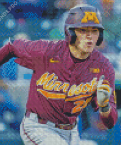 Minnesota Gophers Player Diamond Painting