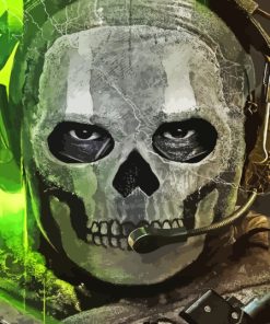 Modern Warfare Ghost Diamond Painting