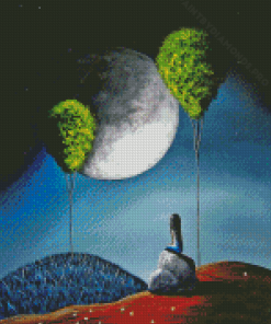 Moon Light Diamond Painting