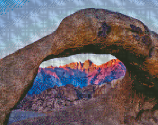 Mt Whitney Mobius Arch Diamond Painting