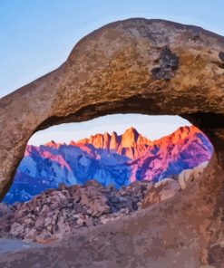 Mt Whitney Mobius Arch Diamond Painting