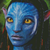 Neytiri Face Art Diamond Painting