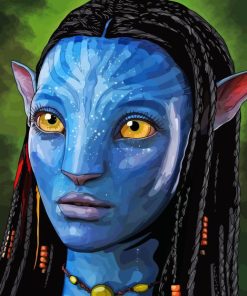 Neytiri Face Art Diamond Painting