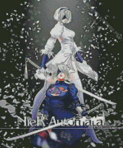 Nier Automata Video Game Diamond Painting