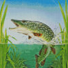 Northern Pike Fish Diamond Painting