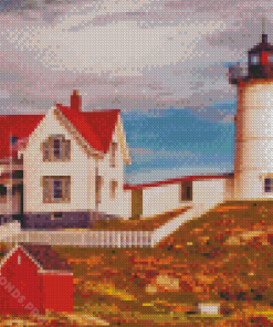 Nubble Lighthouse Yankee Diamond Painting