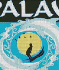 Palau Poster Diamond Painting