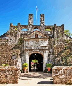 Philippines Cebu Fort San Pedro Diamond Painting