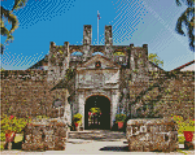 Philippines Cebu Fort San Pedro Diamond Painting