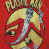 Plastic Man Vintage Poster Diamond Painting