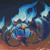 Pokemon Chandelure Diamond Painting