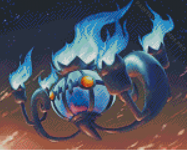 Pokemon Chandelure Diamond Painting