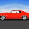 Red Chevy Chevelle Ss Car Diamond Painting