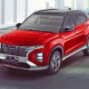 Red Creta Hyundai Diamond Painting