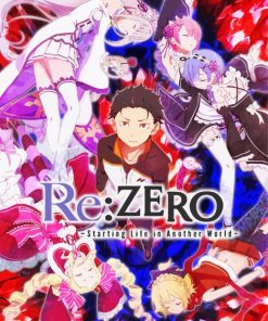 Rezero Poster Diamond Painting