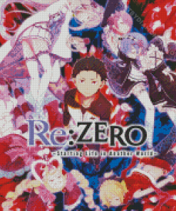 Rezero Poster Diamond Painting