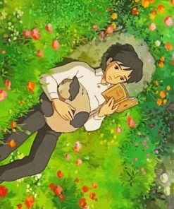 Secret World Of Arrietty Sho Reading Book Diamond Painting