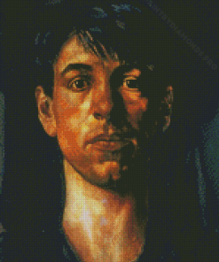 Self Portrait By Stanley Spencer Diamond Painting