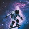 Skater Astronaut Diamond Painting