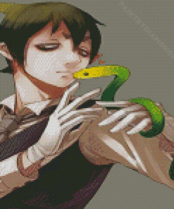 Snake And Amaimon Ao No Exorcist Diamond Painting