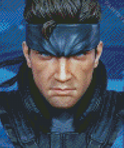 Solid Snake Diamond Painting