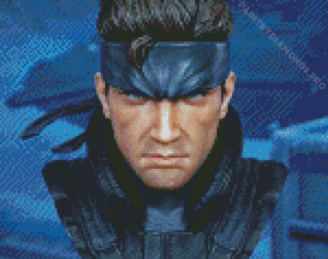 Solid Snake Diamond Painting