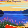 Squam Lake Poster Diamond Painting