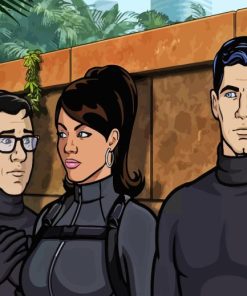 Sterling Archer And Characters Diamond Painting