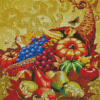 Thanksgiving Harvest Cornucopia Diamond Painting