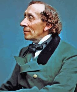 The Author Hans Christian Andersen Diamond Painting