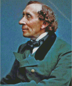 The Author Hans Christian Andersen Diamond Painting