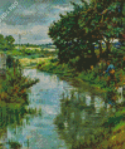 The Blue River Stanhope Forbes Diamond Painting