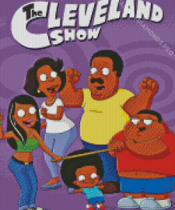 The Cleveland Show Poster Diamond Painting