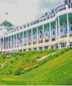 The Grand Hotel Mackinac diamond Painting