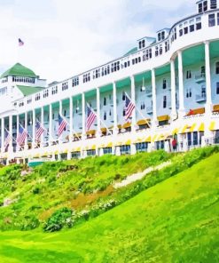 The Grand Hotel Mackinac diamond Painting