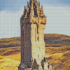 The National Wallace Monument Stirling Tower In Scotland diamond Painting