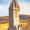 The National Wallace Monument Stirling Tower In Scotland diamond Painting