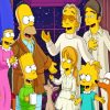 The Simpsons In Christmas Diamond Painting